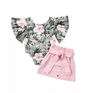 NEW TWO-PIECE BABY GIRL SET